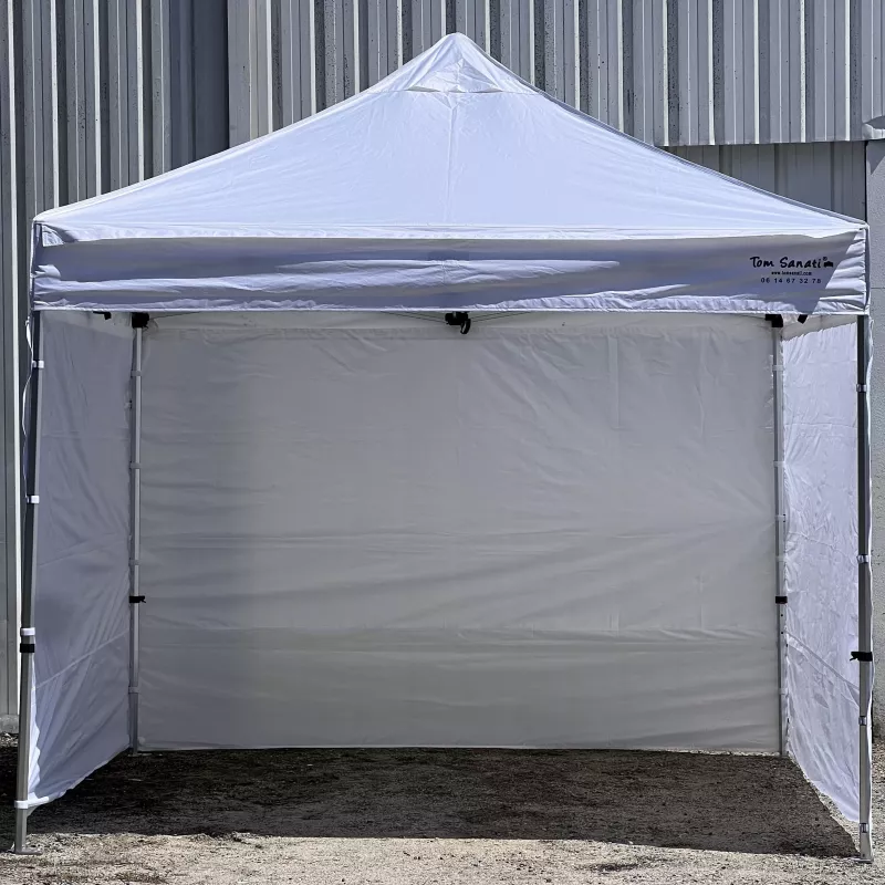 Barnum pliant 2,5x2,5m aluminium – Chapiteau professionnel compact et robuste pour marché & foire