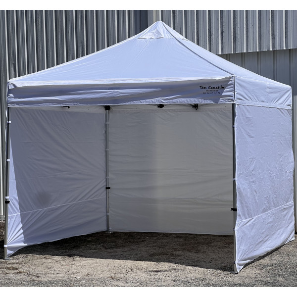 Barnum pliant 2,5x2,5m aluminium – Chapiteau professionnel compact et robuste pour marché & foire 2