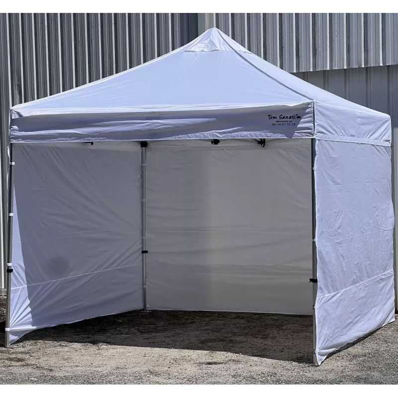 Barnum pliant 2,5x2,5m aluminium – Chapiteau professionnel compact et robuste pour marché & foire