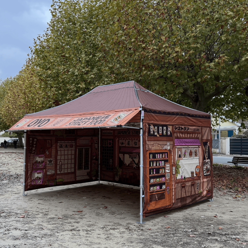Casquette pour barnum pliant et casquette pour tonnelle pliante acier