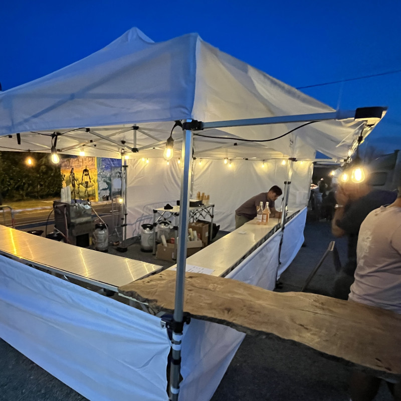 Casquette pour barnum pliant et casquette pour tonnelle pliante acier