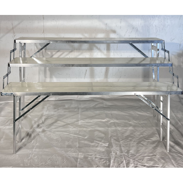 Table Pliable 3 etages 150 x 50cm – Tom Sanati 2