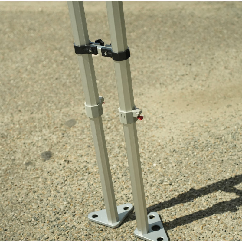 Jonction barnum pliant aluminium simple rapide et robuste