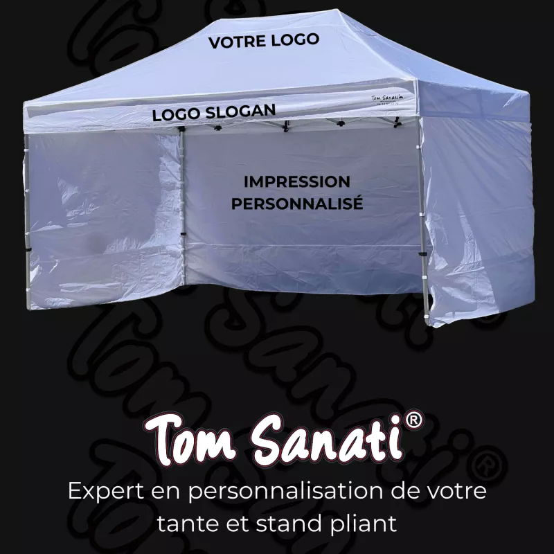 Bache de toit pour barnum pliant aluminium Pro M2