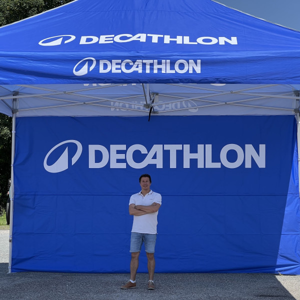 Barnum Pliant Professionnel Aluminium Tom Sanati 3m par 3m 2