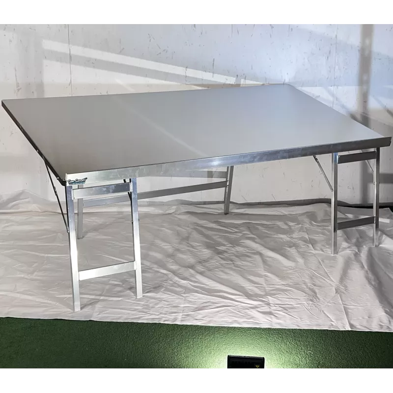Table Pliable incliné Aluminium 200 x 150cm – Tom Sanati