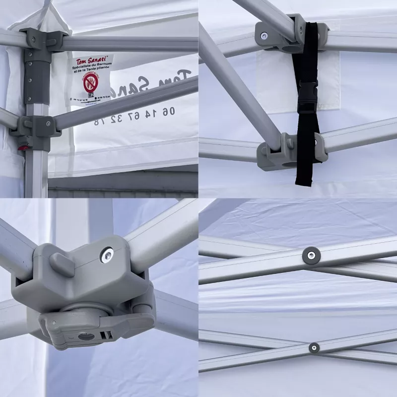 Barnum Pliant Professionnel Aluminium Tom Sanati 3m par 3m