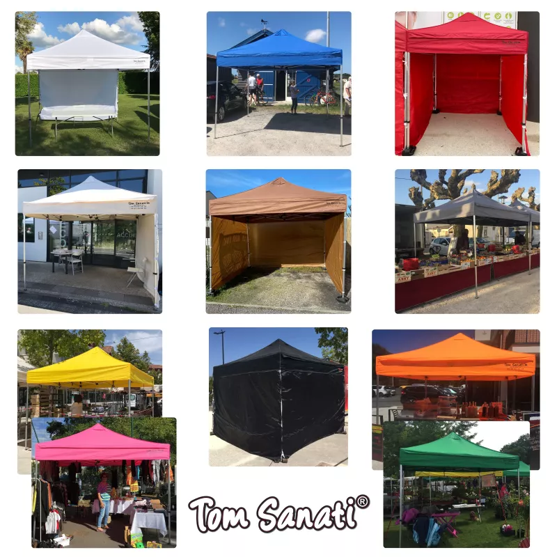 Barnum Pliant PRO 2x4m Aluminium - SECTION 45 - Barnum Tom Sanati