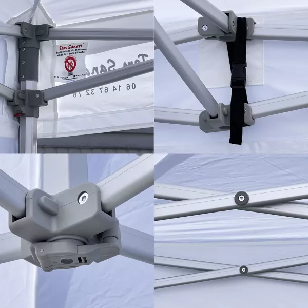 Barnum Pliant Professionnel Aluminium Tom Sanati 3m par 3m 2