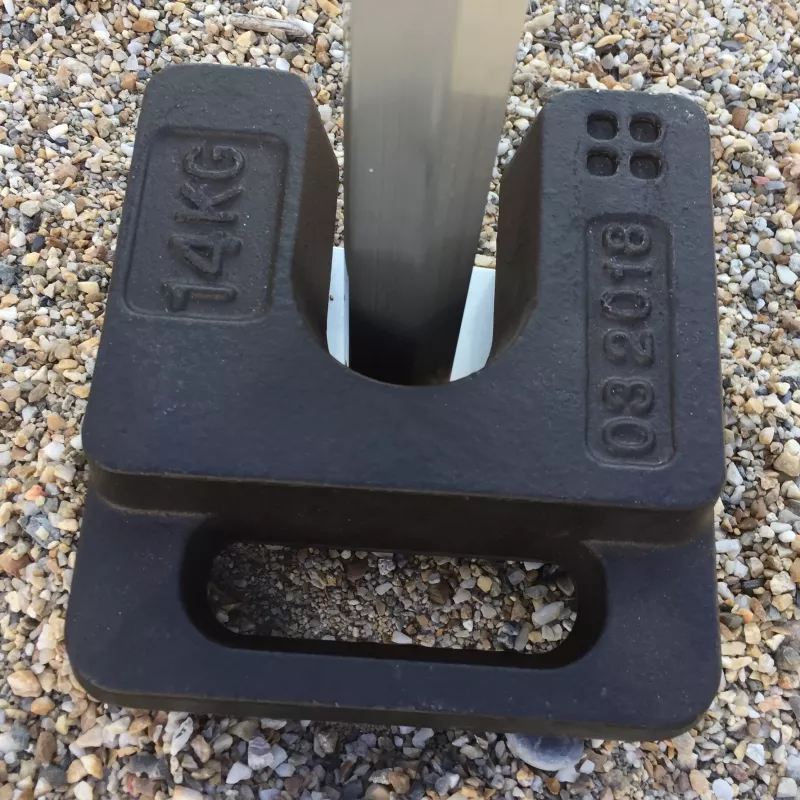 Poids de lestage fonte