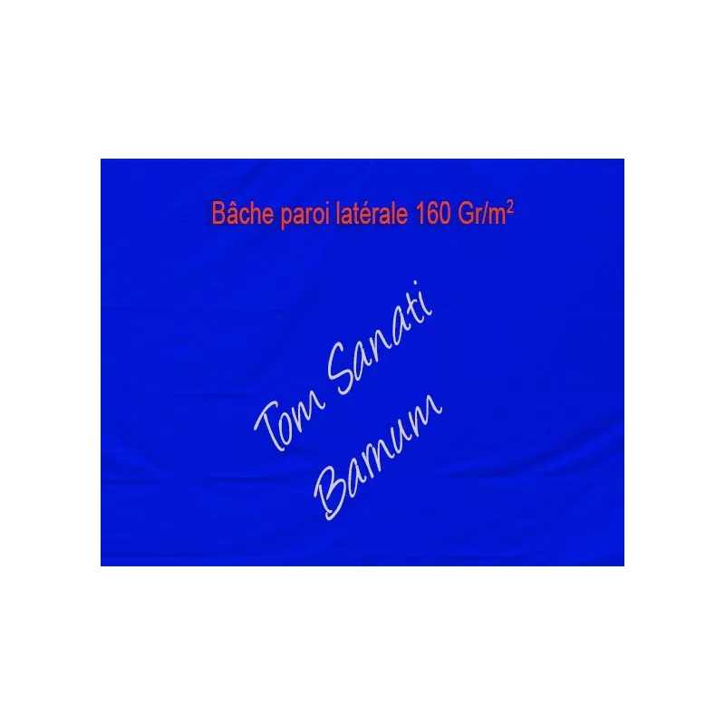 BACHE LATERALE LEGERE 160g/m2