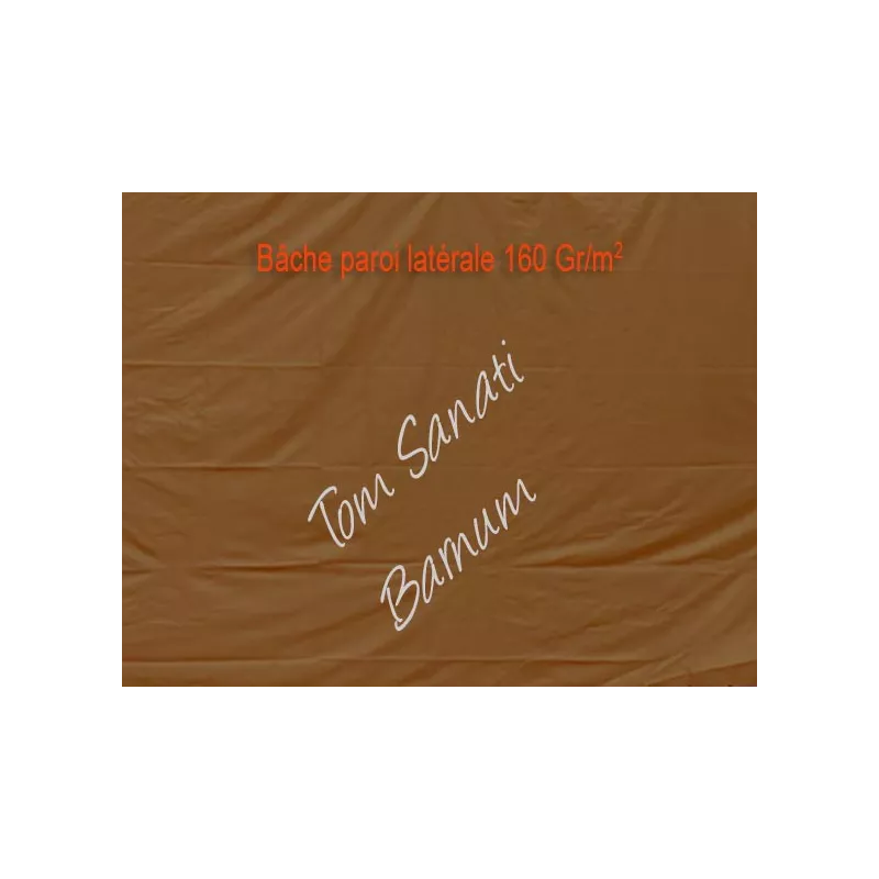 BACHE LATERALE LEGERE 160g/m2