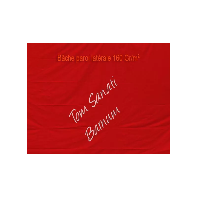 BACHE LATERALE LEGERE 160g/m2