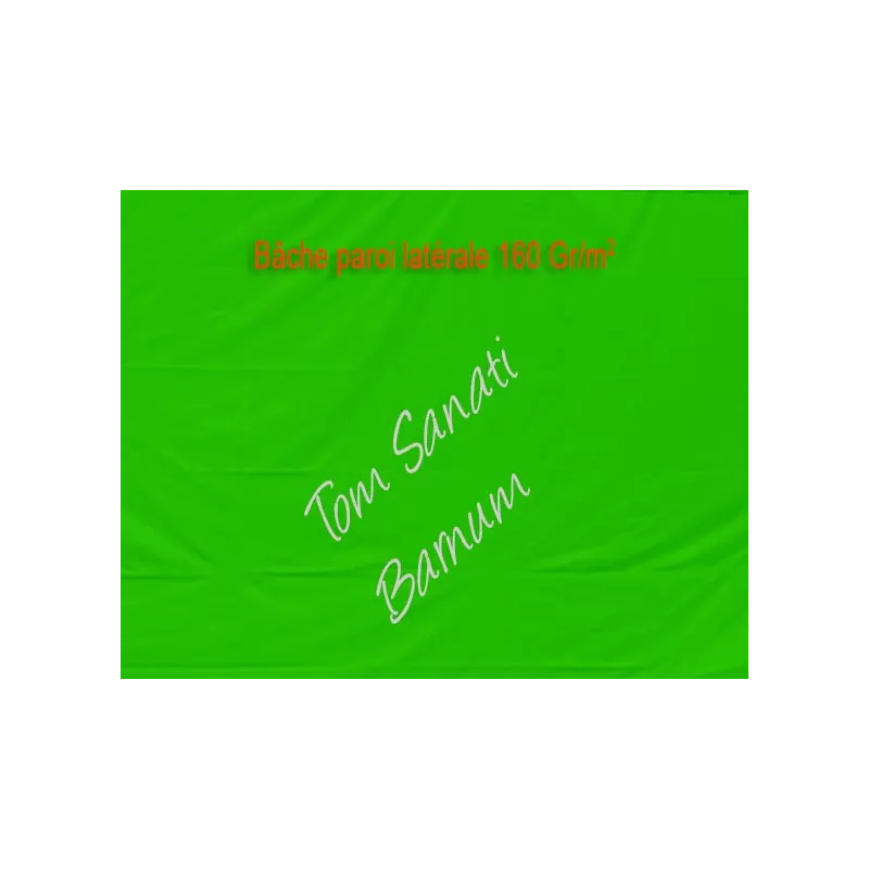BACHE LATERALE LEGERE 160g/m2