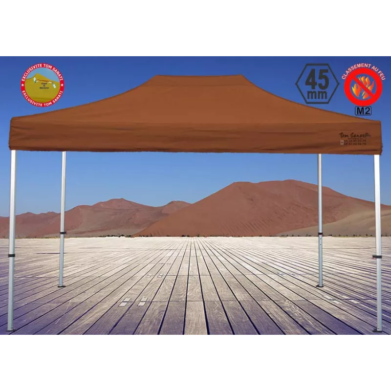 TENTE BARNUM Pliant 4.5m x 3m ALUMINIUM