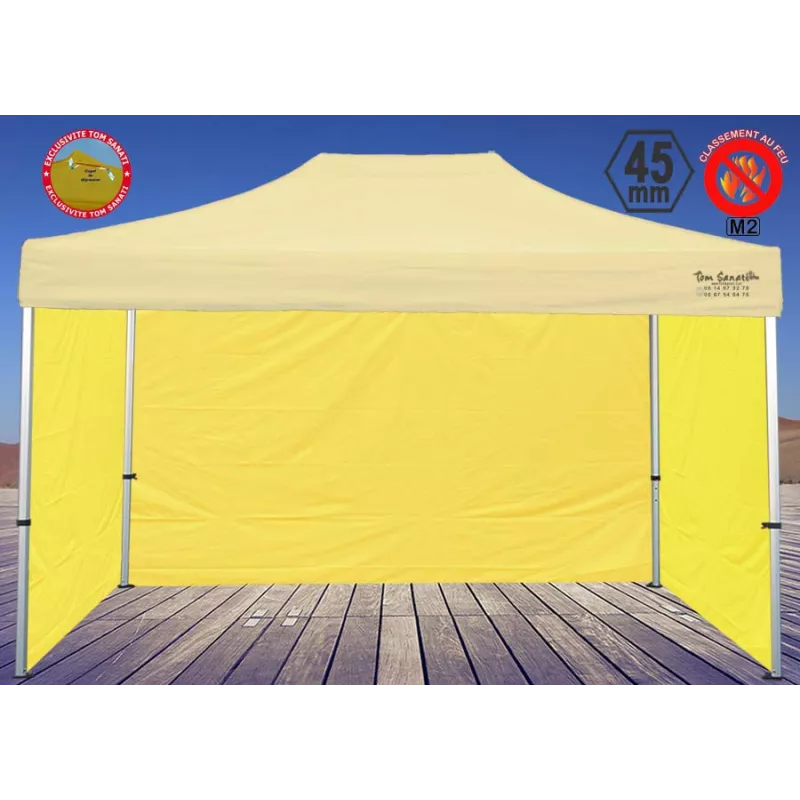 TENTE BARNUM Pliant 4.5m x 3m ALUMINIUM