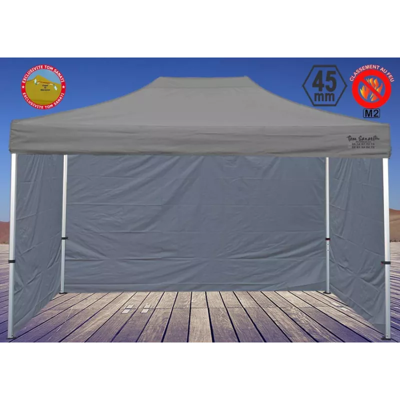 TENTE BARNUM Pliant 4.5m x 3m ALUMINIUM