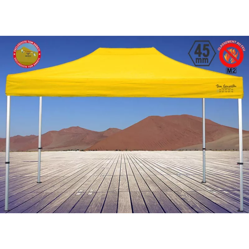 TENTE BARNUM Pliant 4.5m x 3m ALUMINIUM