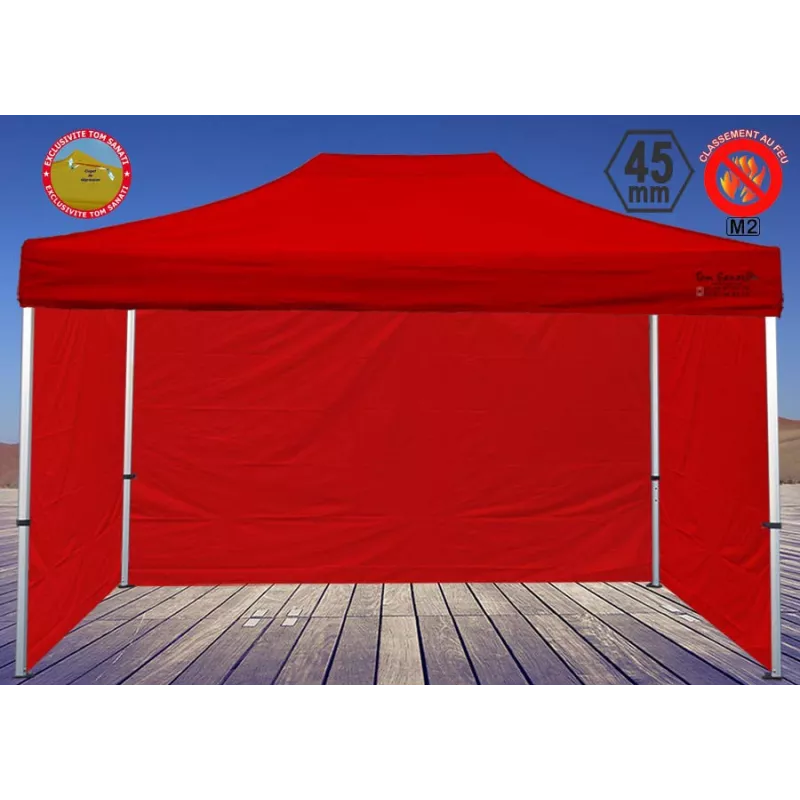 TENTE BARNUM Pliant 4.5m x 3m ALUMINIUM