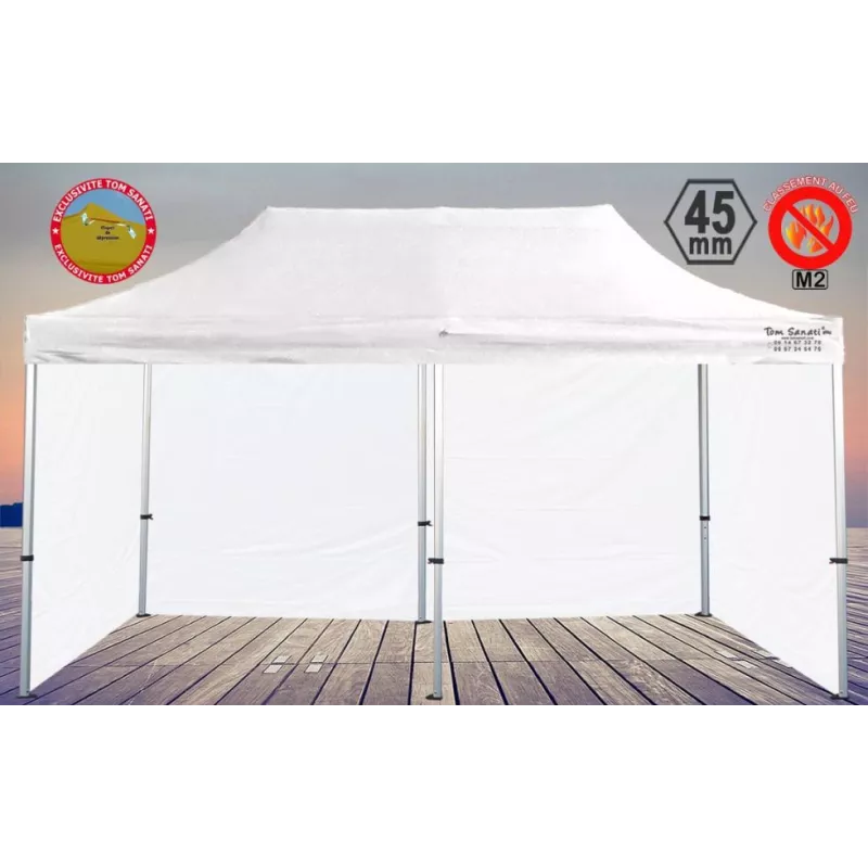 TENTE BARNUM Pliant 6m x 3m ALUMINIUM