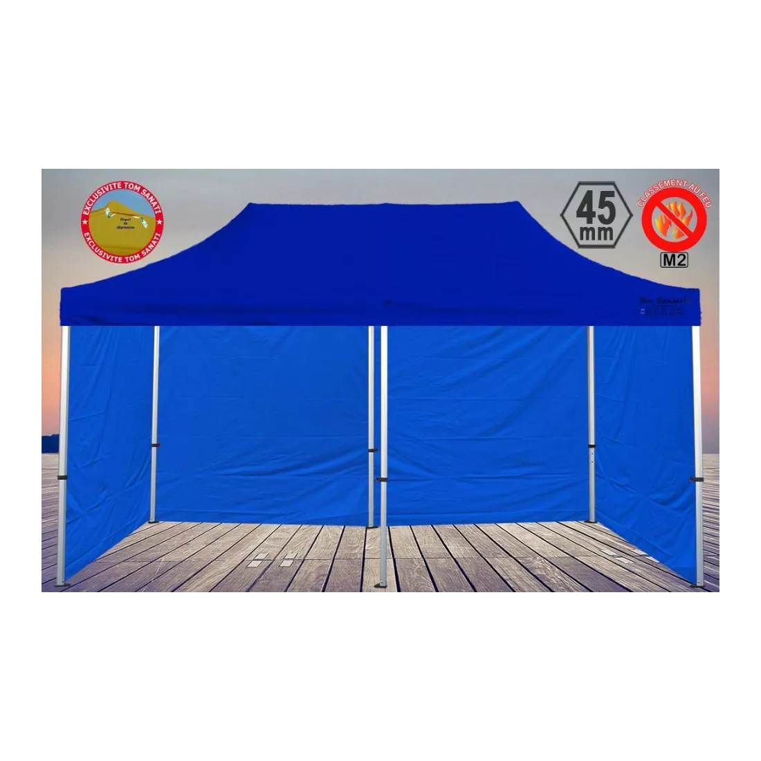 TENTE BARNUM Pliant 6m x 3m ALUMINIUM