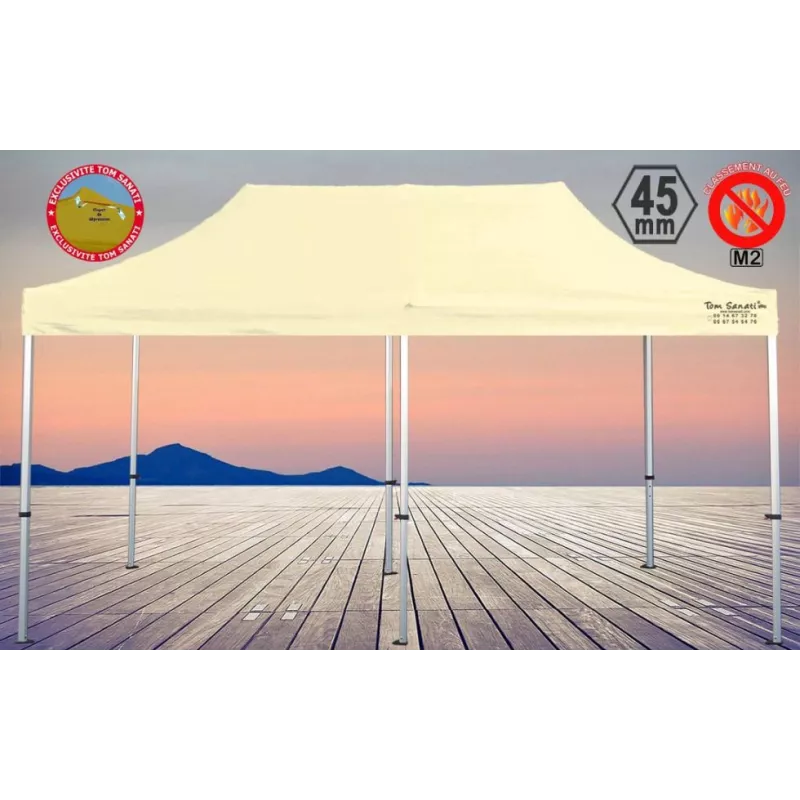 TENTE BARNUM Pliant 6m x 3m ALUMINIUM