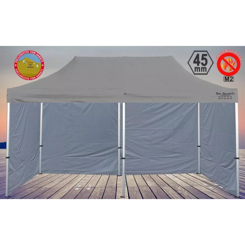 TENTE BARNUM Pliant 6m x 3m ALUMINIUM