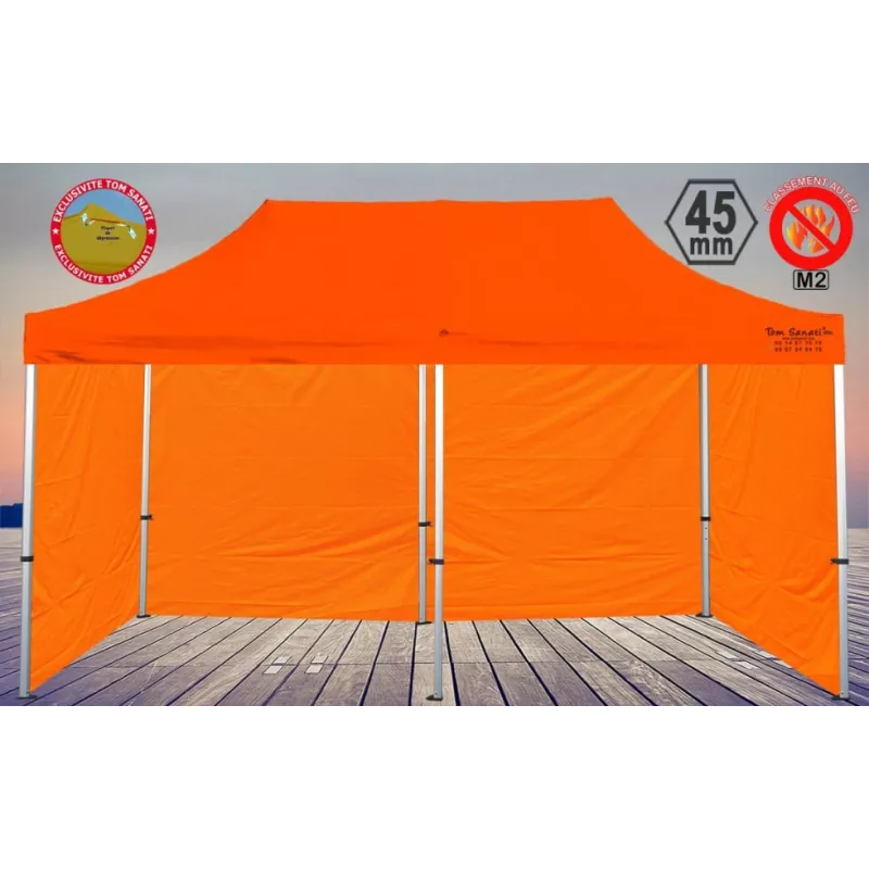 TENTE BARNUM Pliant 6m x 3m ALUMINIUM