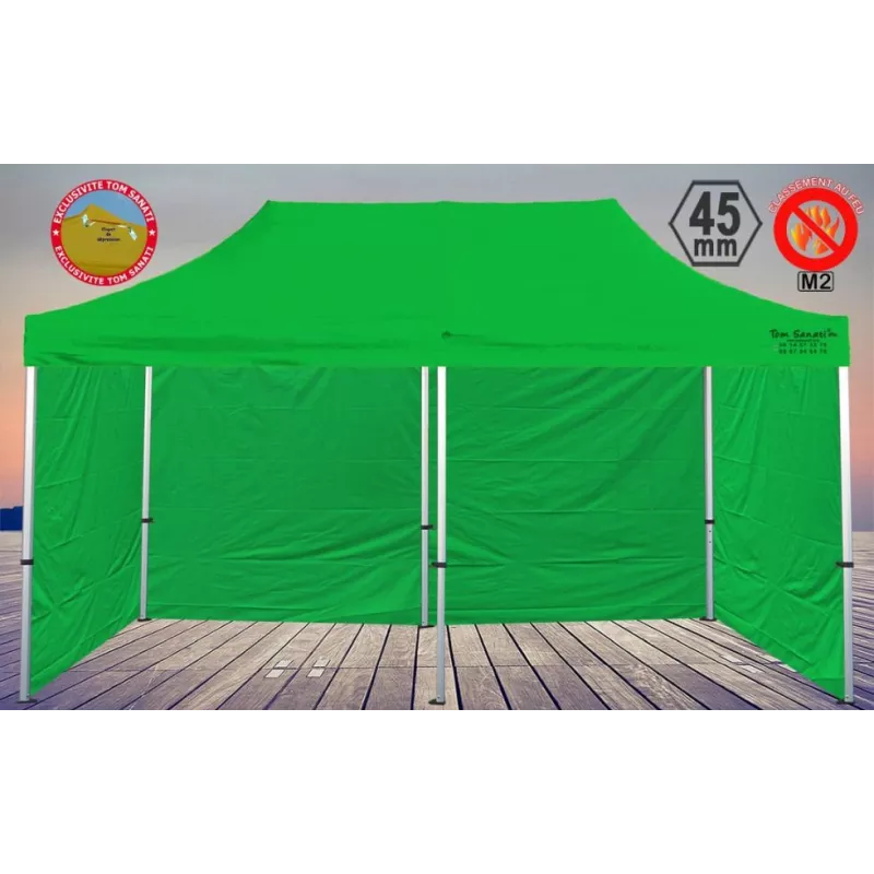 TENTE BARNUM Pliant 6m x 3m ALUMINIUM