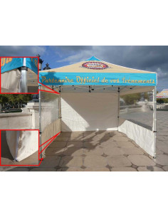 BACHE EPAISSE FERMETURE ECLAIR 3m