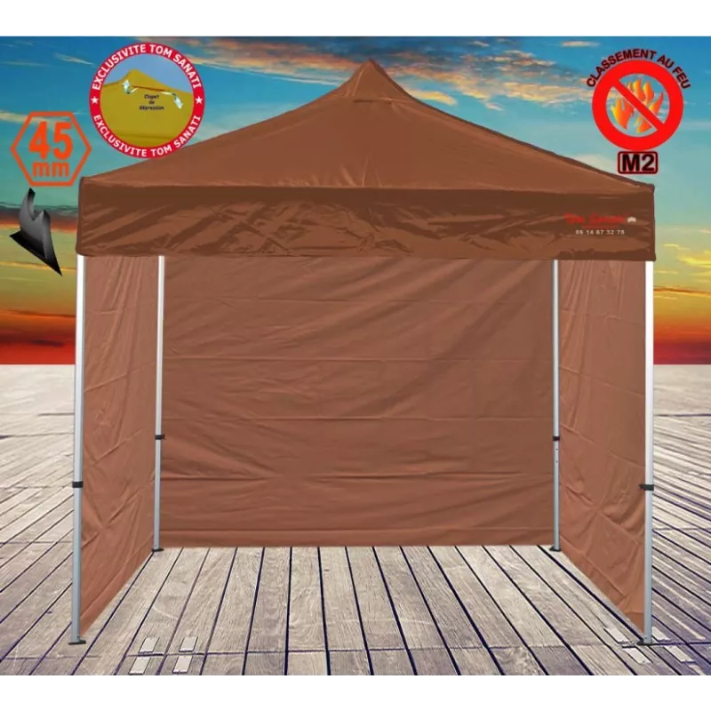 Tente Pliante 2m x 2m Aluminium