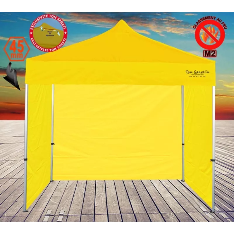 Tente Pliante 2m x 2m Aluminium