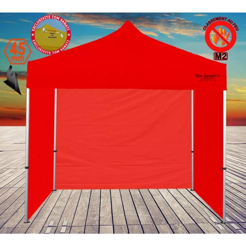 Tente Pliante 2m x 2m Aluminium