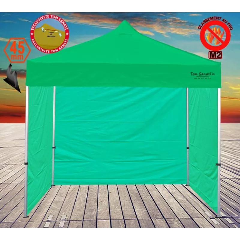 Tente Pliante 2m x 2m Aluminium