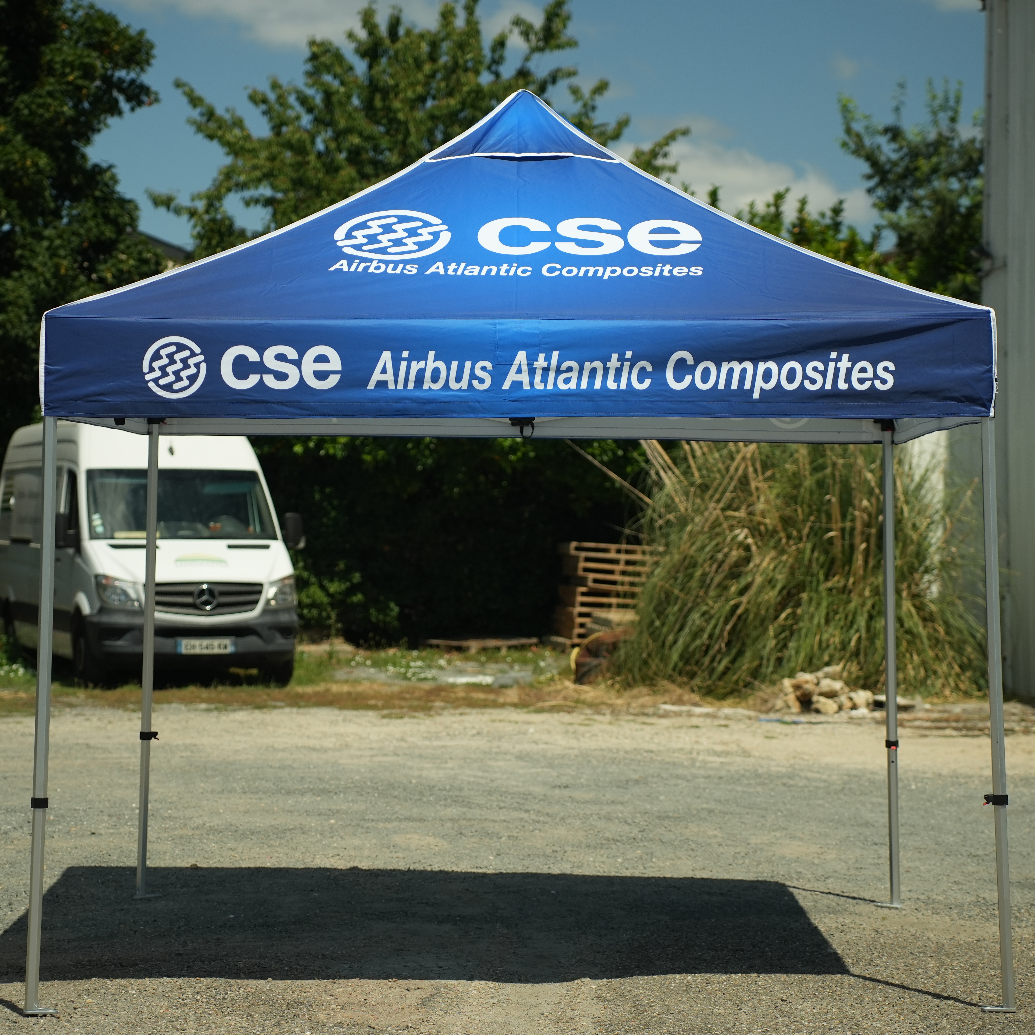 Barnum personnalisé CSE Airbus Atlantic Composite par Tom Sanati