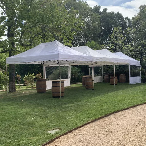 Jonction barnum pliant aluminium simple rapide et robuste 2